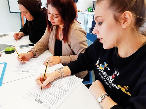 Students at the British Council. Its IELTS preparation courses are specially designed to optimise students’ test potential