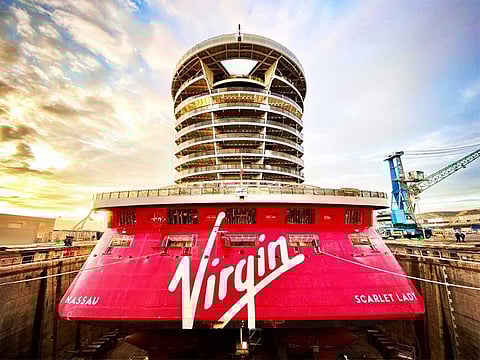 One of the many Virgin ventures of Richard Branson... he will be selling a stake in the space venture to get his hands on $500 million.