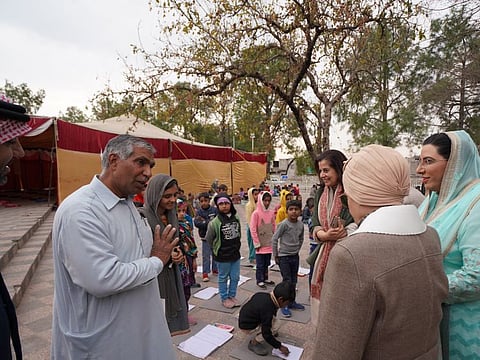 Shaikha Jawaher Bint Mohammad Al Qasimi during her six-day visit to Pakistan