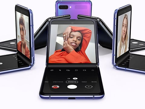 The UAE has really taken to Samsung's foldable clamshell device