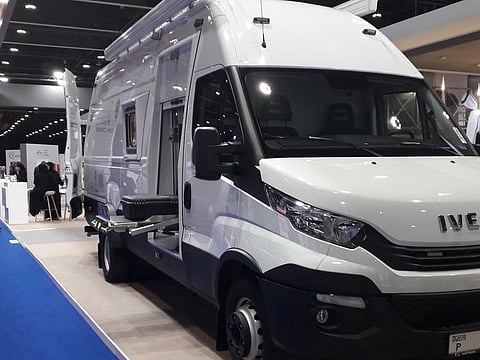 The first-of-its-kind mobile van that can detect banned substances