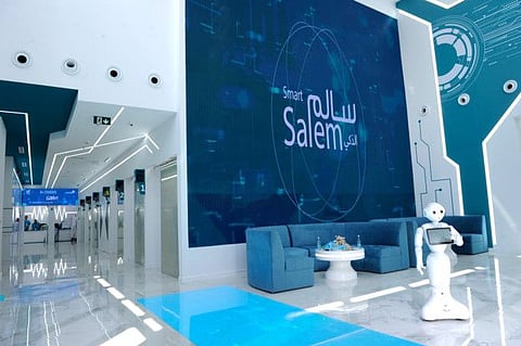 Dubai Health Authority’s (DHA) first fully Artificial Intelligence (Ai) autonomous medical fitness centre at City Walk