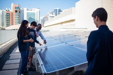 American School Dubai has generated 51,702 kilowatt hours (Kwh) in total energy since installing solar panels in August