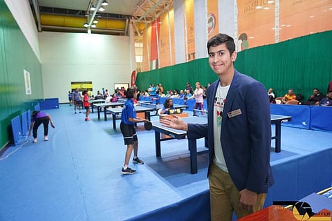 15-year-old Jumeirah College student Mohammad Vakil organised the event to help students in developing countries