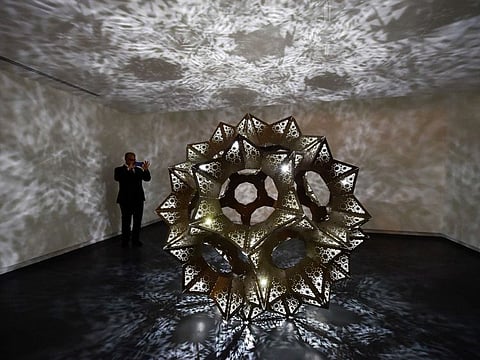 Exhibition titled 'In Bloom' by Toy Studio at Sharjah Art Museum, during the launch of Sharjah Islamic Art Festival (Picture for representational purpose only)