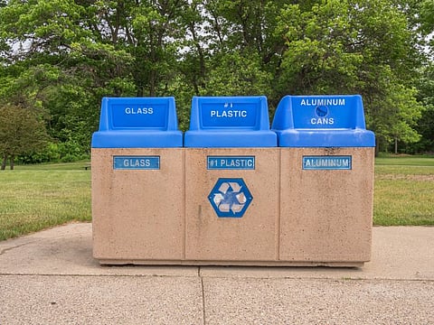 Segregated waste bins are fast becoming a norm