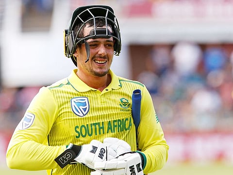 South Africa's Quinton de Kock has apologised after refusing to take a knee and says he is "not a racist".