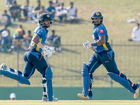 Sri Lanka's Kusal Mendis and Avishka Fernando
