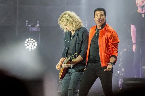 Lionel Ritchie performance at The Dubai Jazz Festival in Media City. Dubai. Photo: Antonin Kélian Kallouche/Gulf News