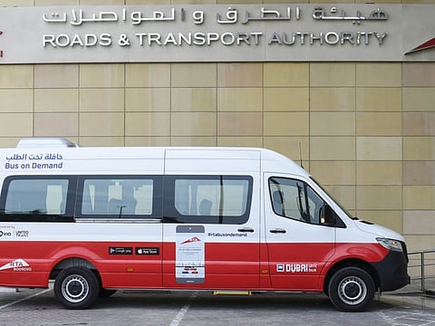 RTA launches Bus On-Demand service in several Dubai areas