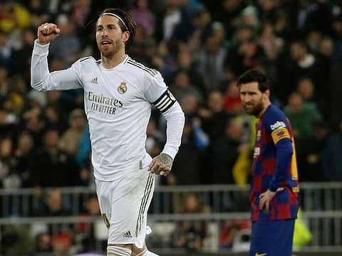 Real Madrid beat Barcelona 2-0 in the Clasico