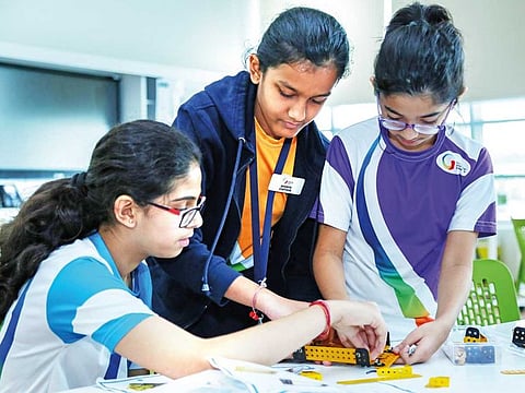 GIIS Dubai is equipped with several tech-enabled learning tools across subjects to enhance classroom teaching and learning