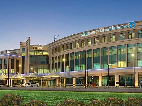 One of the crown jewels in NMC Health's portfolio - the NMC Hospital Royal in Abu Dhabi.