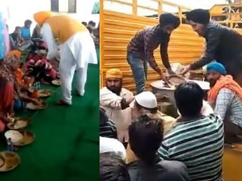 Sikhs are coming to the help of Muslim victims in Delhi.