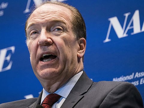 David Malpass, president of the World Bank Group.