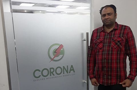 Danish Khan, purchase manager at Corona Electromechanical Works in Al Mamzar, Dubai