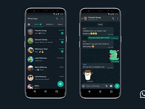 Users on Android 10 and iOS 13 can use Dark Mode by enabling it in system settings.