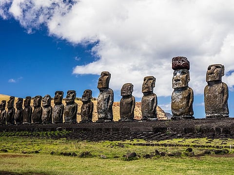 A Chilean man crashed his pickup truck into one of Easter Island's sacred stone statues over the weekend, toppling the statue and sparking anger on the island.