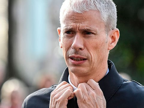 French Culture Minister Franck Riester.