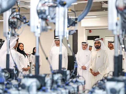 His Highness Sheikh Mohammad bin Rashid Al Maktoum, Vice President and Prime Minister of UAE and Ruler of Dubai inaugurates DEWA’s R&D Centre at Solar Park