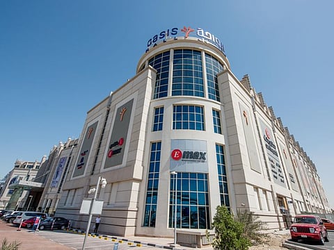 The Oasis Mall on Sheikh Zayed Road.