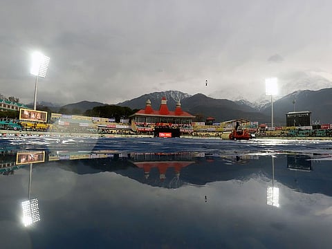 The 1st ODI between India and South Africa in Dharamsala on Thursday was washed out.