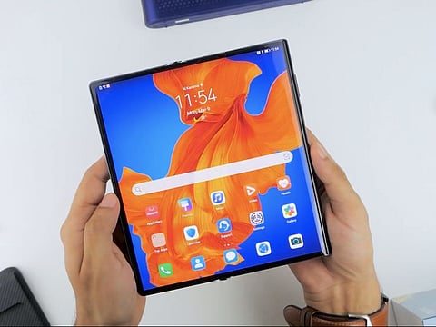 Unfolded the Huawei Mate Xs shows off its gorgeous 8" display