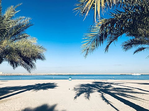 Picture for illustrative purposes: A Dubai beach