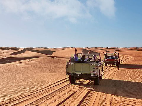 The sands, terrain, wildlife and eco-system change frequently, and it is important to understand the topography of the terrain in the country if you wish to venture out. Picture used for illustrative purposes only.