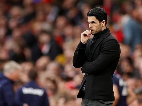 Arsenal manager Mikel Arteta.