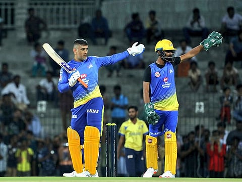 MS Dhoni has departed the Chennai camp