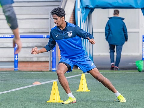 Mohammad Ali Awadh, a porduct of du LaLiga High Performance Centre, has caught the eyes of Spanish club CD Leganes for a professional trial.