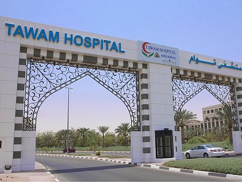 Al Tawam Hospital in Abu Dhabi. Picture for illustrative purposes only.