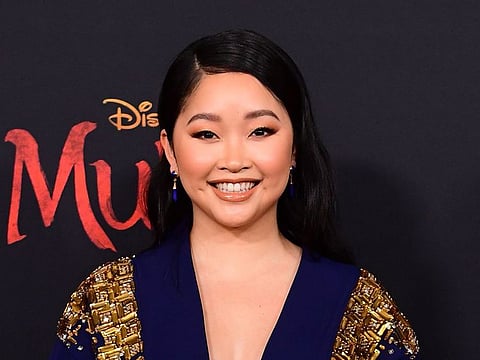 US actress Lana Condor.