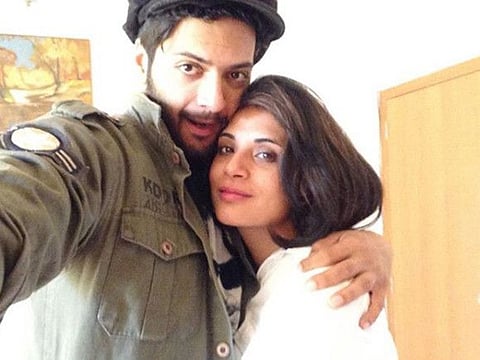 Ali Fazal and Richa Chadha