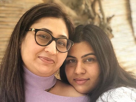 "My mother taught me personalisation plus experience leads to a cool mum," says Dimple Bhatia, mum to an 18-year-old daughter
