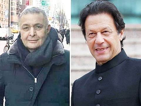 Rishi Kapoor and Imran Khan