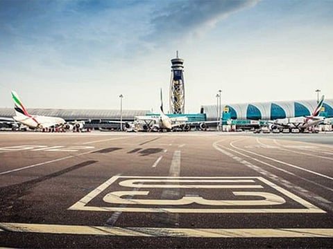 Dubai International Airport.