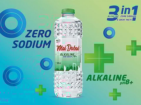 Mai Dubai recently launched its new line of Zero Sodium Alkaline water, the first of its kind in the UAE, and the world