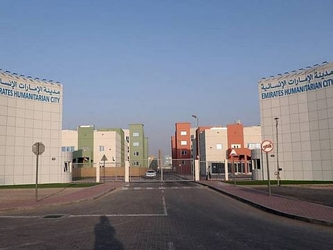COVID-19 test results of 215 individuals, who were quarantined in Emirates Humanitarian City (EHC) after they were evacuated from China, it was announced on Saturday.