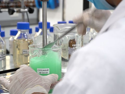 Tour of Sterling Perfumes and Premier Cosmetics’ Dubai facility at Dubai Investment Park
PHOTO Sonia Shah