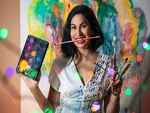 Artist Laila Al Masri