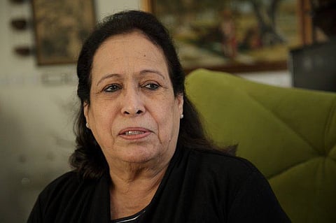 Kuwaiti actress Hayat Al Fahd