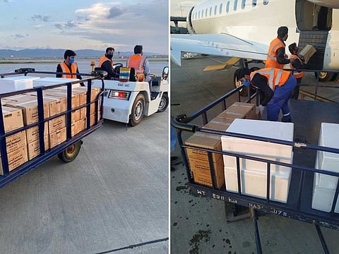 Essential medical supplies from the UAE arrive in Pakistan to help the country in its fight against the coronavirus