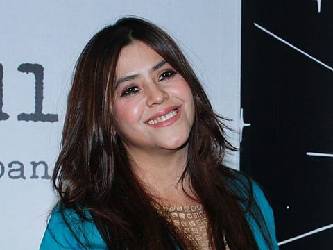 Mumbai: TV producer Ekta Kapoor at the launch of author Natasha Malpani Oswal's book "Boundless", in Mumbai, on April 10, 2019. (Photo: IANS)