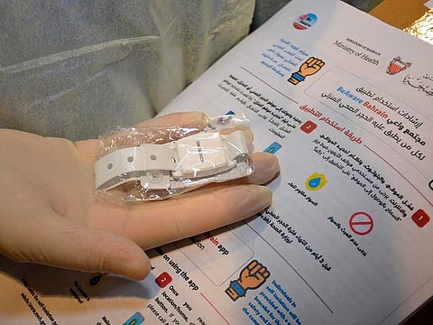 Bahrain is using tracking bracelets to geo-fence self-isolating individuals in a bid to fight coronavirus.