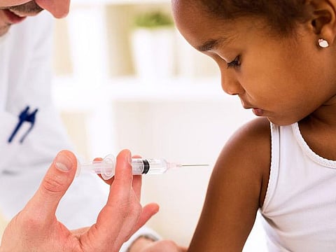 Vaccines contain the same antigens or parts of antigens that cause diseases.