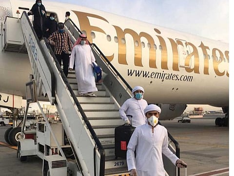 All UAE citizens from Pakistan were evacuated on a special flight on Monday