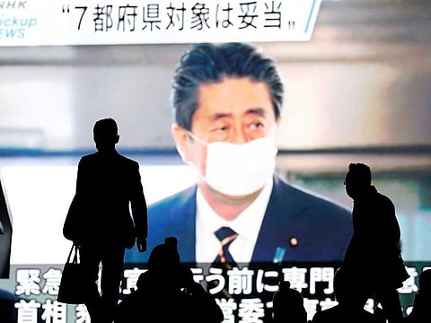 Abe, who was shot during a campaign, was credited with bringing stability to Japan.