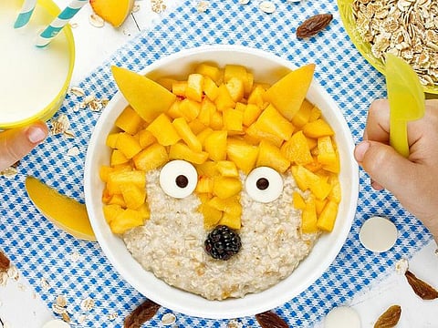 Fun food presentation for fussy eaters.